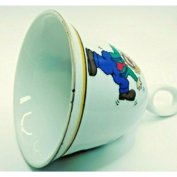 Vintage Clown Bell Porcelain Circus Figurine Papel Japan Gold Trim Decor 🎪🤡 - Picture 11 of 11